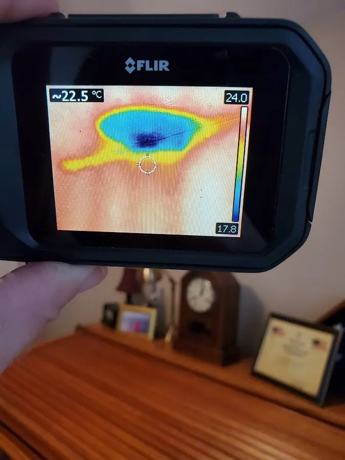 Thermal imaging inspection for water damage in West Ocean City