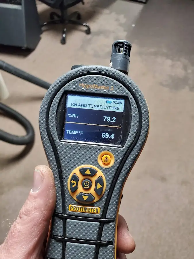 Moisture meter humidity assessment for Fire & Smoke Damage Restoration in West Ocean City